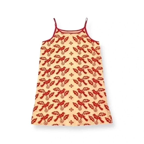 Peek Lara Embroidered Bird A-line Shift Dress XXL/12 - Picture 4 of 5